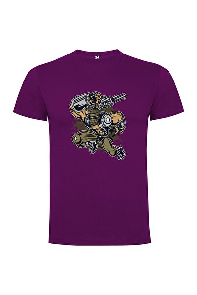 iLovePrints Muscle Gunslinger Menace Tshirt