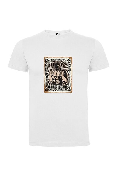 iLovePrints Gloved Vintage Fighter Tshirt