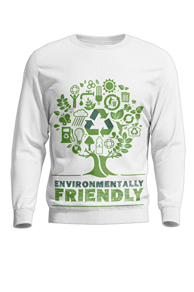 iLovePrints Μακρυμάνικη Μπλούζα Ecology Περιβάλλον