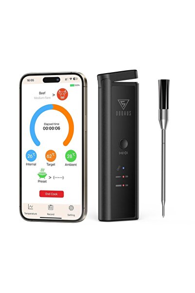 DOQAUS Wireless Meat Thermometer-Bluetooth Food Thermometer-Rang up to 520ft-...