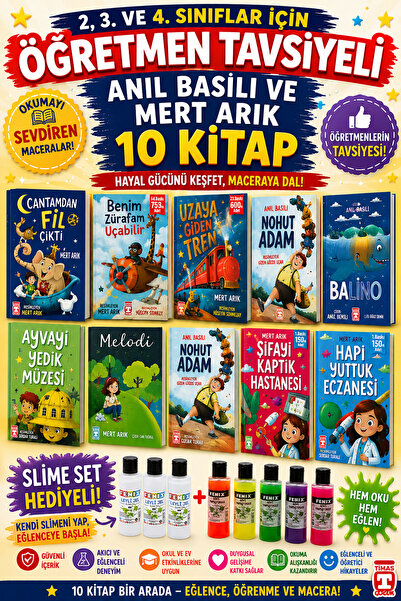 Timaş Çocuk Mert Arık ve Anıl Basılı 2,3. ve 4.Sınıflar İçin Öğretmen Tavsiye...