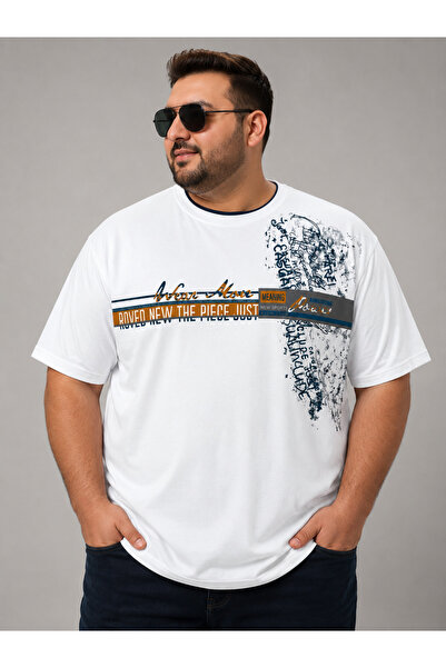 ANNEX Tricou pentru bărbați, mărime mare, din bumbac, cu croială confortabilă...
