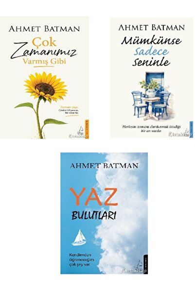 Kronik Kitap Çok Zamanımız Varmış Gibi-Mümkünse Sadece Seninle-Yaz Bulutları ...
