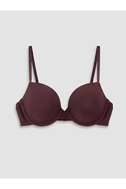 LC Waikiki Unlined Ribbed T-Shirt Bra with Underwire for Style Enthusiasts fr...