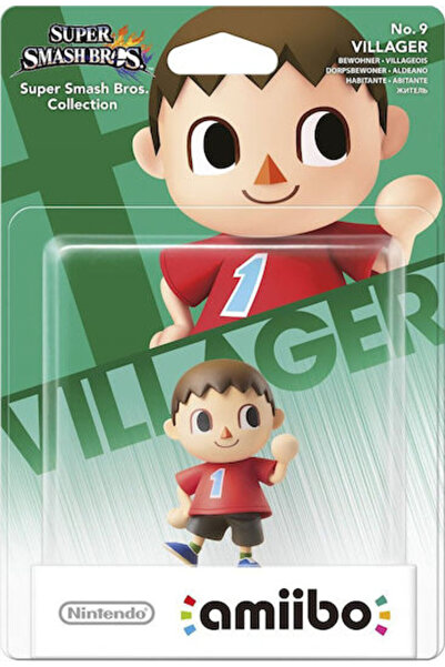 Nintendo Amiibo Super Smash Bros Φιγούρα Χαρακτήρα Χωρικός Αρ. 9 για WiiU