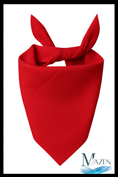 MAZEN Bandană pătrată cu model stele și lună 50x50 cm |   Accesoriu din bumba...