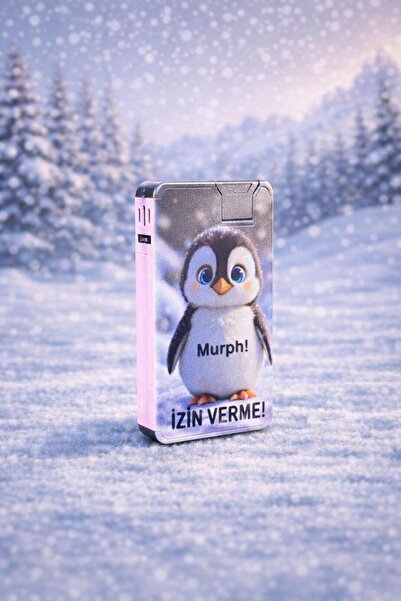 tutuştur Penguen Baskılı Çakmak
