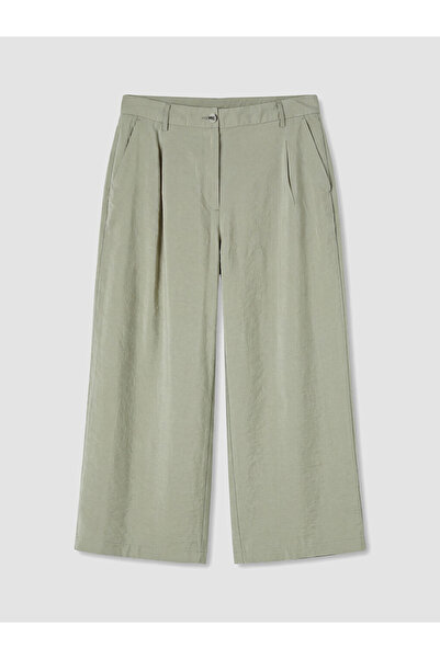 LC Waikiki Timeless Clothing & Timeless Choices Modal Blend Pleated Women's F...