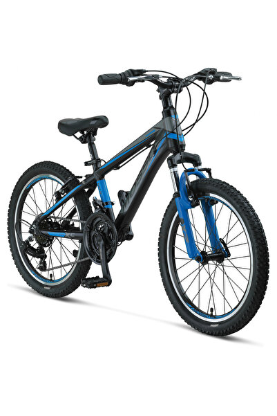 Mosso WILDFIRE M-20-V ERKEK ÇOCUK BİSİKLETİ 280H 20 JANT SİYAH MAVİ