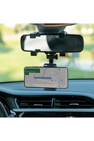 Z Store Suport telefon auto pentru oglinda retrovizoare - 12x17x8cm