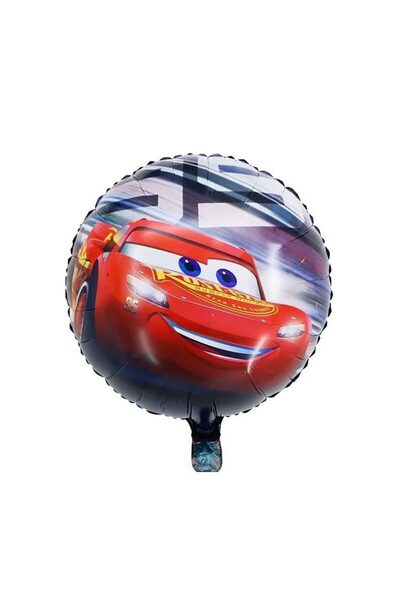 CARS Balon din folie figură Mașini, Fulger McQueen, 45 cm