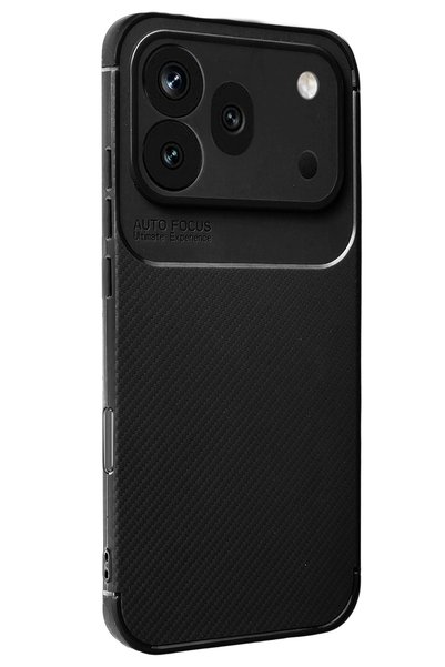 New Face Spt-Gld Honor 600 Pro Auto Focus Carbon Cover (141617) - Black