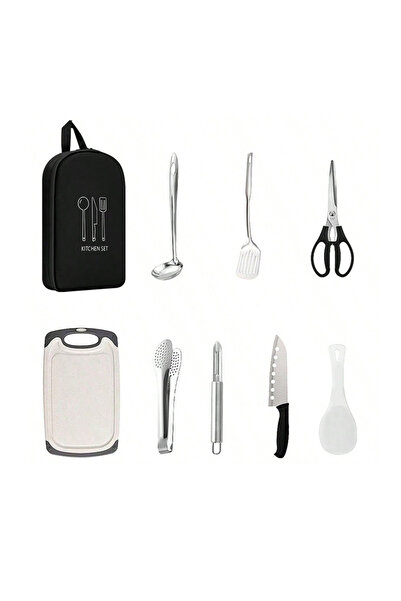 Snooe Camping Cookware Camp Kitchen Outdoor Utensils Set Camping Tool Portabl...