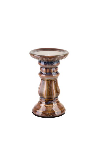 MONDEX Suport lumânare ceramic YARINE YARINE 10x10x16.5 cm 1 buc.