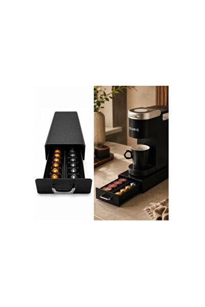 OEM Suport organizator pentru capsule de cafea, tip sertar, 16 capsule, 32x12...