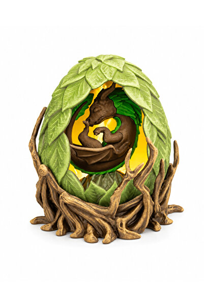3dlink Forest Keeper – Lampă Decorativă Imprimată 3D, Finisată Manual