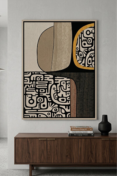 Jasmine Art Echoes of the Old World Islamic Wall Art | Framed Canvas Print | ...