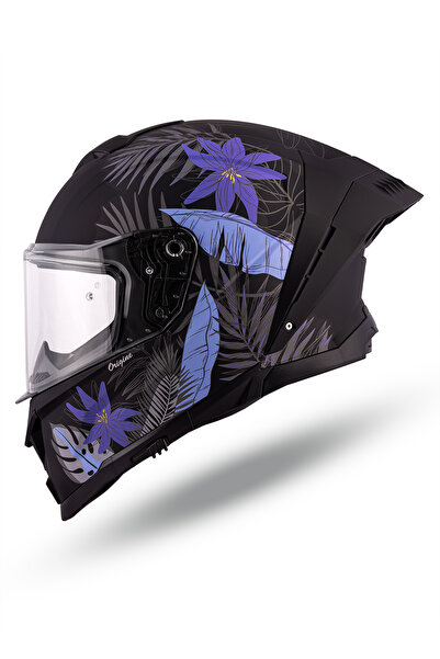 Origine Etna Tropical Mat Siyah-Mor Kask