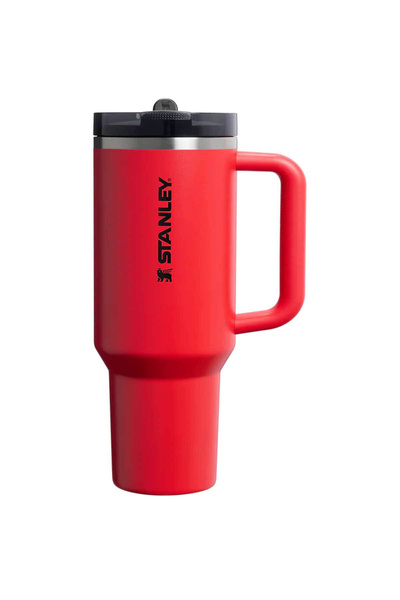 Stanley The Quencher ProTour Flip Straw Tumbler Pipetli Termos 1,18L Chili Black