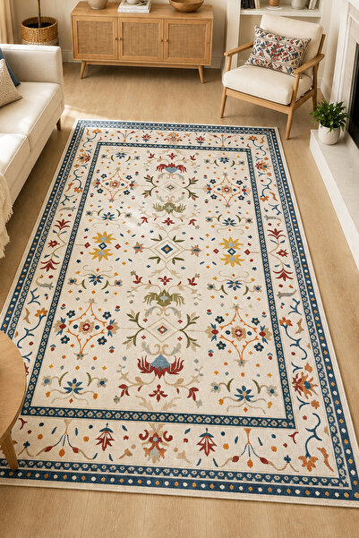Chilai Home Solf Makinede Yıkanabilir Kaymaz Taban Leke Tutmaz Dijital Salon ...