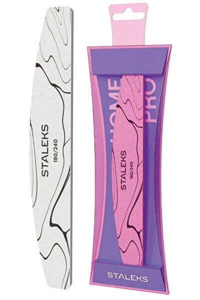 STALEKS Home Pro Yarım Ay Mineral Tırnak Törpüsü 180/240 Törpü