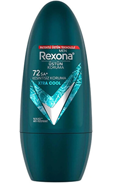 Rexona Men MotionSense Xtra Cool Roll On Deodorant 50 ml 72 Saat Etkili Ferah...