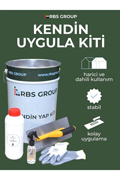 RBS GROUP RBS TAŞ HALI KENDİN UYGULA KİTİ OREO (Uygulama Alanı : 1m2 –1,2 m²)