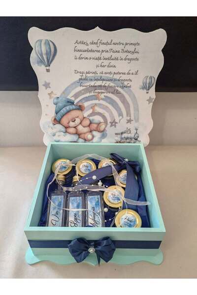 Fara brand Set Cutie pentru băița de a doua zi cu nașii