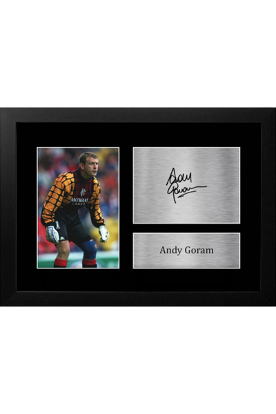 HWC Trading FR A4 Andy Goram Rangers Gifts Printed Signed Autograph Picture f...