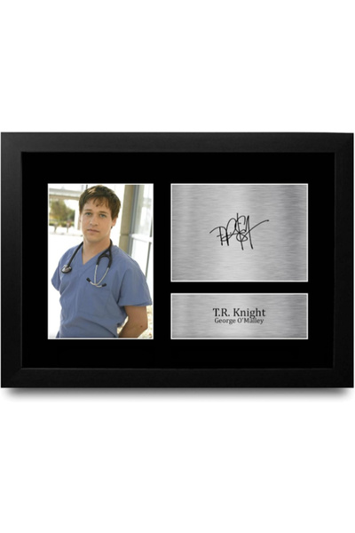 HWC Trading FR A4 T. R. Knight Grey's Anatomy George O'Malley Gifts Printed S...