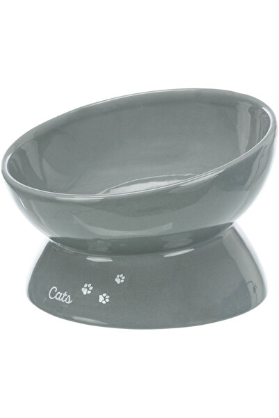 Trixie Castron Ceramic Pentru Pisici, XXL, Ridicat, Forma Ergonomica, 0.35 l/...