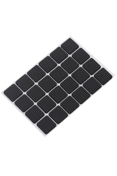 Litago Set 24 suporturi autoadezive pentru mobilier, Litago, 20x20mm, din cau...