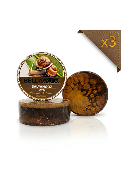 BELLAVOIX Set 3 x Săpun cu Extract de Melc Beauty Soap