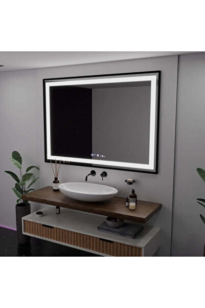 La Cucu Oglinda LED Rectangulara, 100x65cm, Verite Majeste Noir Motion Glow M...