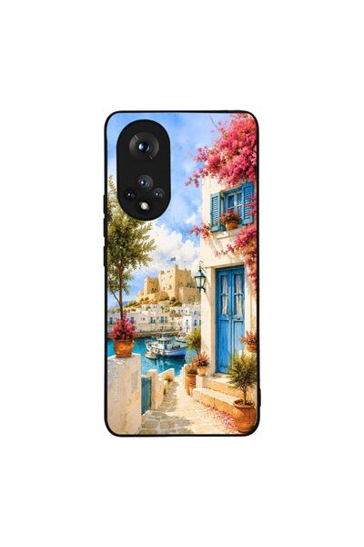 Sonique Θήκη Greek Island Muse Series για Honor 50 5G / Nova 9 Ροδίτικο Λιμάνι