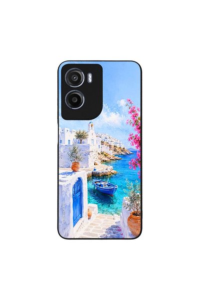Sonique Θήκη Greek Island Muse Series για Motorola Moto G05 4G / Moto E15 4G ...