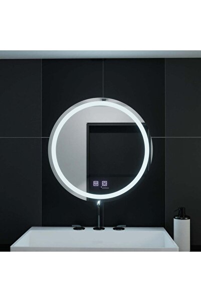 La Cucu Oglinda LED Rotunda, 60cm, Lucea Touch, Sistem Dezaburire, Dimabila