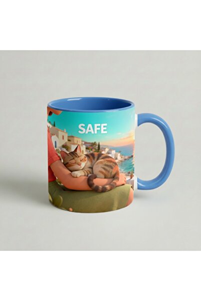 Petgifts Cana Cadou Personalizat Amuzanta Cu Mesaj Safe - Ceramica 330 Ml