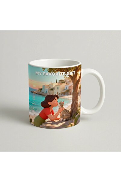 Petgifts Cana Cadou Personalizat Amuzanta Cu Mesaj My Favorite Gift - Ceramic...