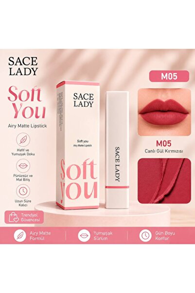 Sace Lady Soft Airy Mat Lipstick – (2.1g)