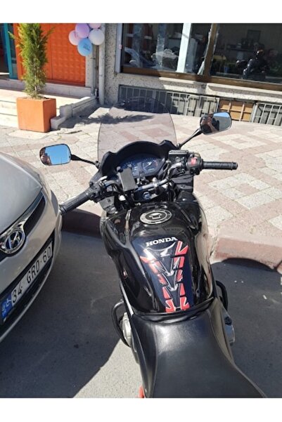 ZEUS MOTOR 2005-2012 Honda CBF 600 Uyumlu Açık Füme Uzun Ön Cam