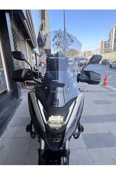 ZEUS MOTOR 2025-2026 Honda NC 750 X DCT Uyumlu Ön Cam Açık Füme