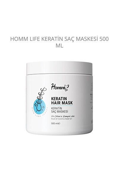 Homm Bitkisel Türkiye Homm Bitkisel Homm Life Keratin Saç Maskesi 500 ml