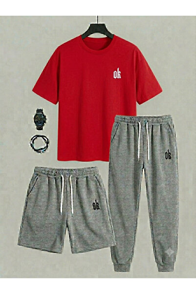 Gutsy TRICOU, PANTALONI DE TRENING, PANTALONI SCURȚI, COMBINARE 3 PIESE, SUBȚ...