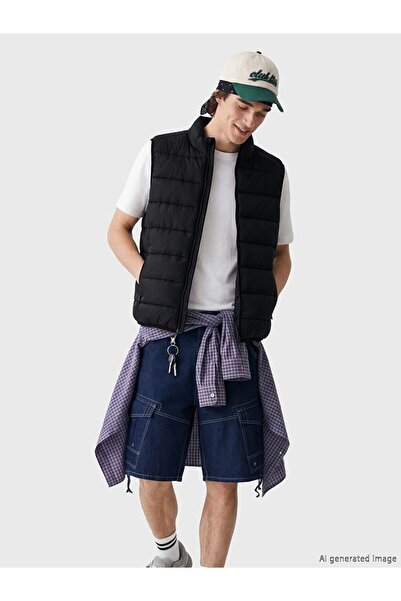 LC Waikiki Slim Fit Stand Collar Men's Puffer Vest