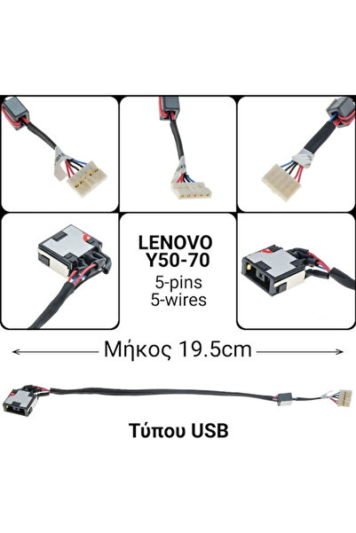 LENOVO Πρίζα ρεύματος με καλώδιο για