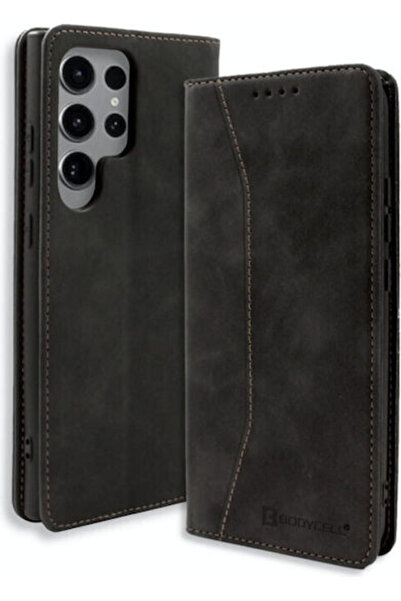 Other Bodycell Book Συνθετικό Δέρμα / Δέρμα Μαύρο (Galaxy S25 Ultra) Κωδικός:...