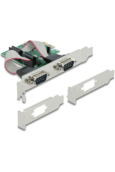 DELOCK Ελεγκτής PCIe με 2 σειριακές θύρες RS232 DB9 Κωδικός: 90007
