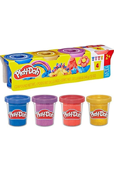 Hasbro Games Hasbro Play-Doh 4 Πλαστοκόλλα για μοντελάρισμα για ηλικίες 3+ ετών