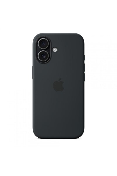 Apple Husă de silicon pentru iPhone 17 cu MagSafe - Negru